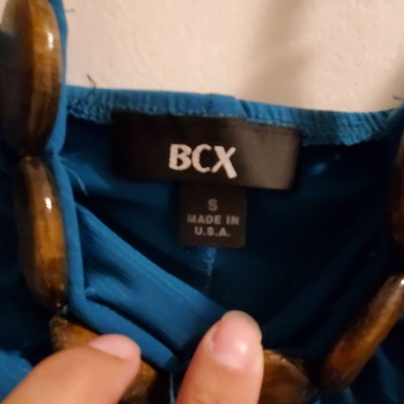 Teal Halter Style Dress - Picture 6 of 6